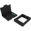 StarTech.com USB 3.0 to 2.5″ SATA SSD/HDD Enclosure – UASP Enhanced External Hard Drive Enclosure – MIL-STD-810G Rated Case (S251BRU33),Black