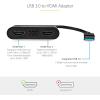 StarTech.com USB 3.0 to Dual HDMI Adapter, USB to 2x HDMI Monitor Converter for Windows, TAA (no support for macOS/ChromeOS/Linux)(USB-A)