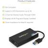 StarTech.com USB 3.0 to HDMI Adapter, 4K 30Hz UHD, USB to HDMI Display Adapter, External Adapter for Mac & Windows, TAA(USB 3.0 to HDMI 4K (Mac & Win))