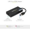 StarTech.com USB 3.0 to HDMI Adapter, 4K 30Hz UHD, USB to HDMI Display Adapter, External Adapter for Mac & Windows, TAA(USB 3.0 to HDMI 4K (Mac & Win))