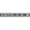 StarTech.com USB C Multiport Adapter – USB-C Mini Travel Dock w/ 4K HDMI or 1080p VGA – 3x USB 3.0 Hub, SD, GbE, Audio, 100W PD Pass-Through – Portable Docking Station for Laptop/Tablet (DKT30CHVAUSP)