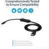 StarTech.com USB C to eSATA Cable – 3 ft / 1m – 5Gbp – for HDD/SSD/ODD – External Hard Drive Adapter – USB 3.0 to eSATA Converter (USB3C2ESAT3)