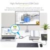 StarTech.com USB-C Docking Station (10-in-1, USB4), Up to 100W Charging for Laptop, 40Gbps Data Transfer, 2.5Gb Ethernet, Single 8K, Dual 4K Display, 6X USB (Not MacOS Compatible)