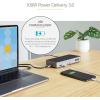 StarTech.com USB-C Triple Monitor Docking Station for MacBook Pro / Air M1 M2 M3 M4 & Windows, Universal 4K HDMI DP Dock, Thunderbolt Compatible, 100W Laptop Charging(Triple Monitor)