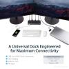 StarTech.com USB-C Triple Monitor Docking Station for MacBook Pro / Air M1 M2 M3 M4 & Windows, Universal 4K HDMI DP Dock, Thunderbolt Compatible, 100W Laptop Charging – TAA(60W Power Delivery | 2x USB-A 3.0 | 1x USB-A 3.0 Fast Charge)