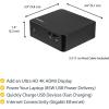 StarTech.com USB-C Triple Monitor Docking Station for MacBook Pro / Air M1 M2 M3 M4 & Windows, Universal 4K HDMI DP Dock, Thunderbolt Compatible, 100W Laptop Charging – TAA(85W Power Delivery | 3x USB-A 3.0 | 1x USB-A 3.0 Fast Charge)