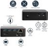 StarTech.com USB-C Triple Monitor Docking Station for MacBook Pro / Air M1 M2 M3 M4 & Windows, Universal 4K HDMI DP Dock, Thunderbolt Compatible, 100W Laptop Charging – TAA(85W Power Delivery | 3x USB-A 3.0 | 1x USB-A 3.0 Fast Charge)