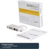 StarTech.com USB-C to HDMI Adapter – 4K 30Hz – Thunderbolt 3 Compatible – with Power Delivery (USB PD) – USB C Adapter Converter (CDP2HDUACP)(1x USB-A 3.0 | DVI-D)