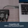 StarTech.com USB-C to HDMI Adapter – 4K 30Hz – Thunderbolt 3 Compatible – with Power Delivery (USB PD) – USB C Adapter Converter (CDP2HDUACP)(1x USB-A 3.0 | VGA)