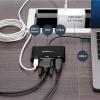 StarTech.com USB-C to HDMI Adapter – 4K 30Hz – Thunderbolt 3 Compatible – with Power Delivery (USB PD) – USB C Adapter Converter (CDP2HDUACP)(1x USB-A 3.0 | VGA)