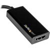 StarTech.com USB-C to HDMI Video Adapter Converter – 4K 30Hz – Thunderbolt 3 Compatible – USB 3.1 Type-C to HDMI Monitor Travel Dongle Black (CDP2HD)(Black)