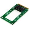 StarTech.com mSATA to SATA HDD / SSD Adapter – Mini SATA to SATA Converter Card – mSATA to SATA 2.5/3.5 Hard Drive Adapter Converter Card , TAA (MSAT2SAT3)(Red)