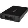 StarTech.com 3.5″ External SATA Hard Drive Enclosure – Trayless eSATA / USB 3.0 Hard Drive Enclosure with UASP (S351BMU33ET)(Black)