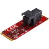 StarTech.com 4-Lane PCI Express to SFF-8643 Adapter for PCIe NVMe U.2 SSD – U.2 2.5″ NVMe SSD Adapter , TAA (PEX4SFF8643)(M.2)