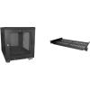 StarTech.com 4-Post 18U Server Rack Cabinet, 19″ Data Rack Cabinet Kit for IT / Network Equipment, with Adjustable Mounting Rails, Ships Fully Assembled(12U)