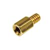 StarTech.com 6-32 Brass Motherboard Standoffs for ATX Computer Case – 15 Pack, TAA (STANDOFF632)(15 Standoffs)