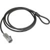 StarTech.com 6ft (1.8m) Self-Coiling Laptop Cable Lock – Portable 3-Digit Combination Security Cable Lock for K-Slot Laptop/Computer/Desktop/Device – Coiled Anti-Theft Steel Cable Lock, TAA(6 ft (1.8 m))