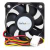 StarTech.com 80x25mm Dual Ball Bearing Computer Case Fan w/ TX3 Connector (FANBOX2),Black(50x10mm)