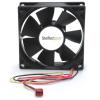 StarTech.com 80x25mm Dual Ball Bearing Computer Case Fan w/ TX3 Connector (FANBOX2),Black(80x25mm)