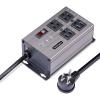 StarTech.com 8-Outlet Industrial Power Strip 125V/15A, EMI/RFI Isolation, Mountable PDU, 12ft/3.6m Power Cord, NEMA 5-15P/R, TAA(4 – Outlet)