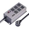StarTech.com 8-Outlet Industrial Power Strip 125V/15A, EMI/RFI Isolation, Mountable PDU, 12ft/3.6m Power Cord, NEMA 5-15P/R, TAA(6 – Outlet)