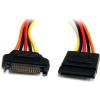 StarTech.com 8in 15 pin SATA Power Extension Cable – 8 SATA power Extension Cable – 8 SATA power Extension cord (SATAPOWEXT8)(12 Inch)