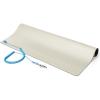 StarTech.com Anti-Static Mat – 25” x 27.5” Electrical Grounding Desk Pad – For Home or Work – Beige, TAA (M3013)(23.6″ x 47.2″)