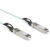 StarTech.com Dell EMC AOC-SFP-10G-2M Compatible 2m/6.5ft 10G SFP+ to SFP+ AOC Cable – 10GbE SFP+ Active Optical Fiber – 10Gbps SFP Plus/Mini GBIC/Transceiver Module Cable – Z9100 (AOCSFP10G2ME)
