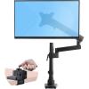 StarTech.com Desk Mount Triple Monitor Arm for Up to Three 27in Screens, VESA 75×75/100×100, Mechanical Spring Arm(Single Monitor)