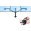 StarTech.com Desk Mount Triple Monitor Arm for Up to Three 27in Screens, VESA 75×75/100×100, Mechanical Spring Arm(Triple Monitor)