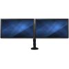 StarTech.com Dual Monitor Mount – Supports Monitors 13” to 27” – Adjustable – Desk Clamp or Grommet-Hole Desk Mount for Dual VESA Monitors – Black (ARMBARDUOG)
