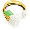 StarTech.com EPS 8 Pin Power Extension Cable – Power extension cable – 8 pin EPS12V (F) to 8 pin EPS12V (M) – 7.9 in – EPS8EXT,Yellow