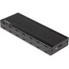 StarTech.com M.2 SSD Enclosure for M.2 SATA SSDs – USB 3.1 (10Gbps) with USB-C Cable – External Enclosure for USB-C Host – Aluminum, TAA (SM21BMU31C3)(Basic)