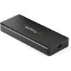 StarTech.com M.2 SSD Enclosure for M.2 SATA SSDs – USB 3.1 (10Gbps) with USB-C Cable – External Enclosure for USB-C Host – Aluminum, TAA (SM21BMU31C3)(Rugged)