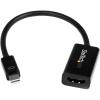 StarTech.com Mini DisplayPort to HDMI Adapter – Active mDP 1.4 to HDMI 2.0 Video Converter – 4K 60Hz – Mini DP or Thunderbolt 1/2 Mac/PC to HDMI Monitor/TV/Display (MDP2HD4K60S), Black(Black)