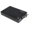 StarTech.com Multimode (MM) LC Fiber Media Converter for 10/100/1000 Network – 550m – Gigabit Ethernet – 850nm – with SFP Transceiver, TAA (MCM1110MMLC)(Unmanaged)