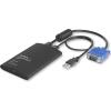StarTech.com Portable Laptop Crash Cart Adapter, USB/VGA KVM Console, File Transfer & Video Capture, Windows/Linux/MacOS, TAA(USB 2.0 | File Transfer)