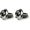 StarTech.com Replacement PC Mounting Screws #6-32 x 1/4in Long Standoff – Screw kit – silver – 0.2 in (pack of 50) , TAA (SCREW6_32)(50 Screws (Pack of 2))