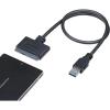 StarTech.com SATA to USB Cable – USB 3.0 to 2.5” SATA III Hard Drive Adapter – External Converter for SSD/HDD Data Transfer (USB3S2SAT3CB)(USB A 5 Gbps)
