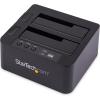StarTech.com Standalone Hard Drive Duplicator, External Dual Bay HDD/SSD Cloner/Copier, USB to SATA III Docking Station(USB 3.0 (5 Gbps)/eSATA)