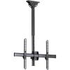 StarTech.com TV Ceiling Mount, Hanging Single Screen Vesa Mount for 32”-75″ TVs/Displays – Height Adjustable Telescopic Pole(22″-35.8″)