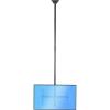 StarTech.com TV Ceiling Mount, Hanging Single Screen Vesa Mount for 32”-75″ TVs/Displays – Height Adjustable Telescopic Pole(98.4″-117.6″)