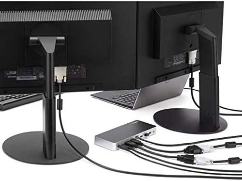 imageStarTechcom Dual Monitor USB C Docking Station with 60W Power Delivery for Windows Laptops  USB C to HDMI or DVI Dock  USB 31 Gen 1 Type C Dock w Charging  Thunderbolt 3 Compatible MST30C2HHPD