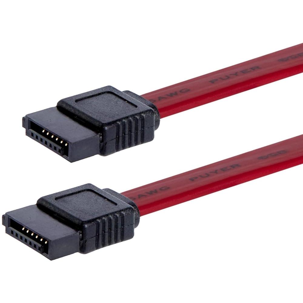 image12in Sata Serial Ata Cable  Male Sata  Male Sata  12  Red1 Count Pack of 1