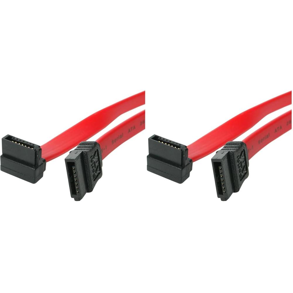 imageStarTech 18 in SATA Hard Drive Cable1 Count Pack of 2