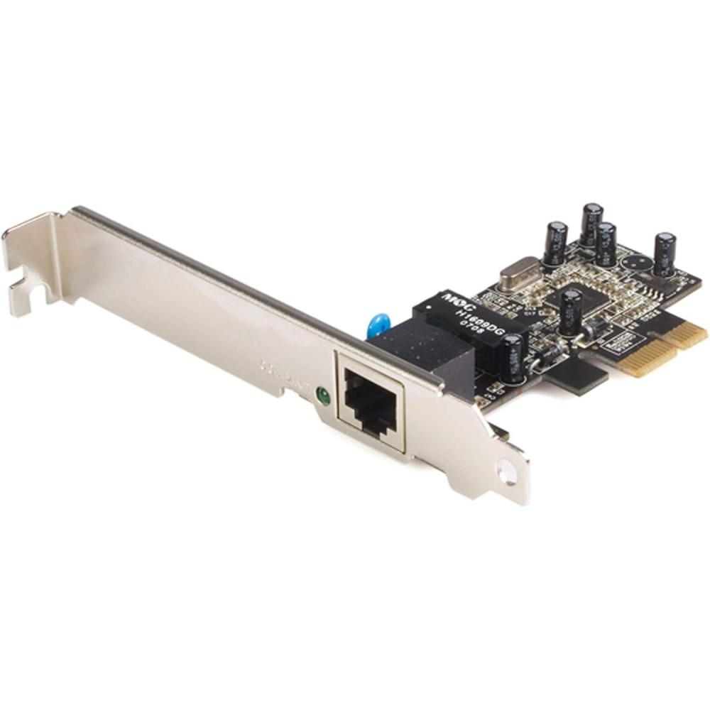 imageStarTechcom 1 Port PCI Express 10100 Ethernet Network Interface Adapter Card  Low Profile Network Card PEX100S