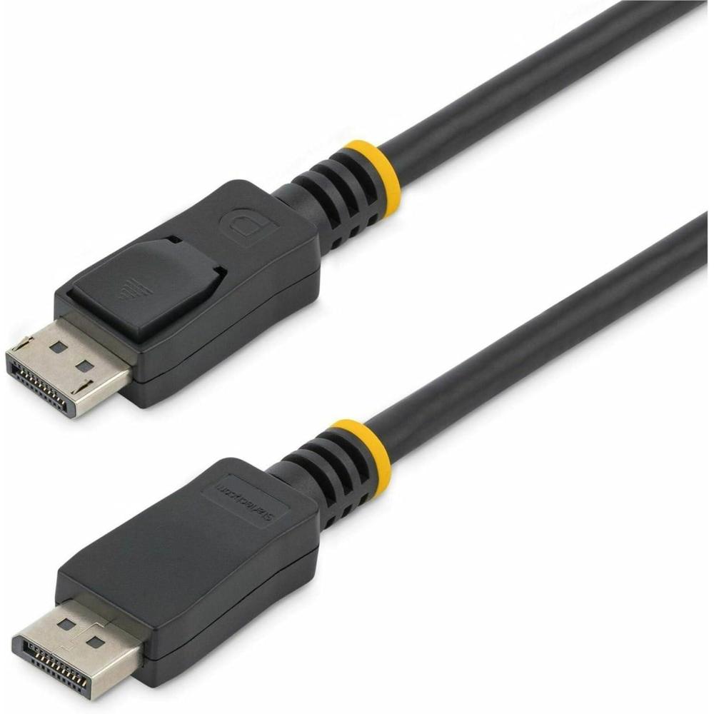 imageStarTechcom 10 ft DisplayPort 12 Cable with Latches  4K x 2K 4096 x 2160  60Hz  DPCP ampamp HDCP  Male to Male DP Video Monitor Cable DISPLPORT10LBlack