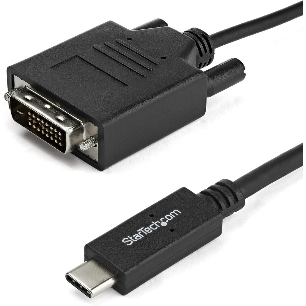 imageStarTechcom 10ft 3mUSB C to DVI Cable1080pSingle LinkUSB TypeCDP Alt Mode HBR2to DVIDigital Video Adapter Cable  Works wThunderbolt 3Laptop to DVI MonitorDisplayCDP2DVI3MBNL 98 feet33 feet