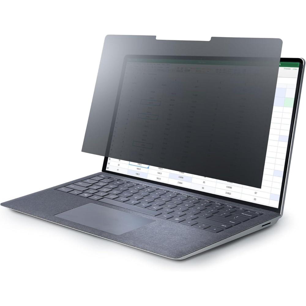 imageStarTechcom 135inch Surface LaptopSurface Book Privacy Screen AntiGlare Privacy Filter with 51 Blue Light Reduction Monitor Screen Protector Matte Finish 135SPRIVACYSCREENBlack