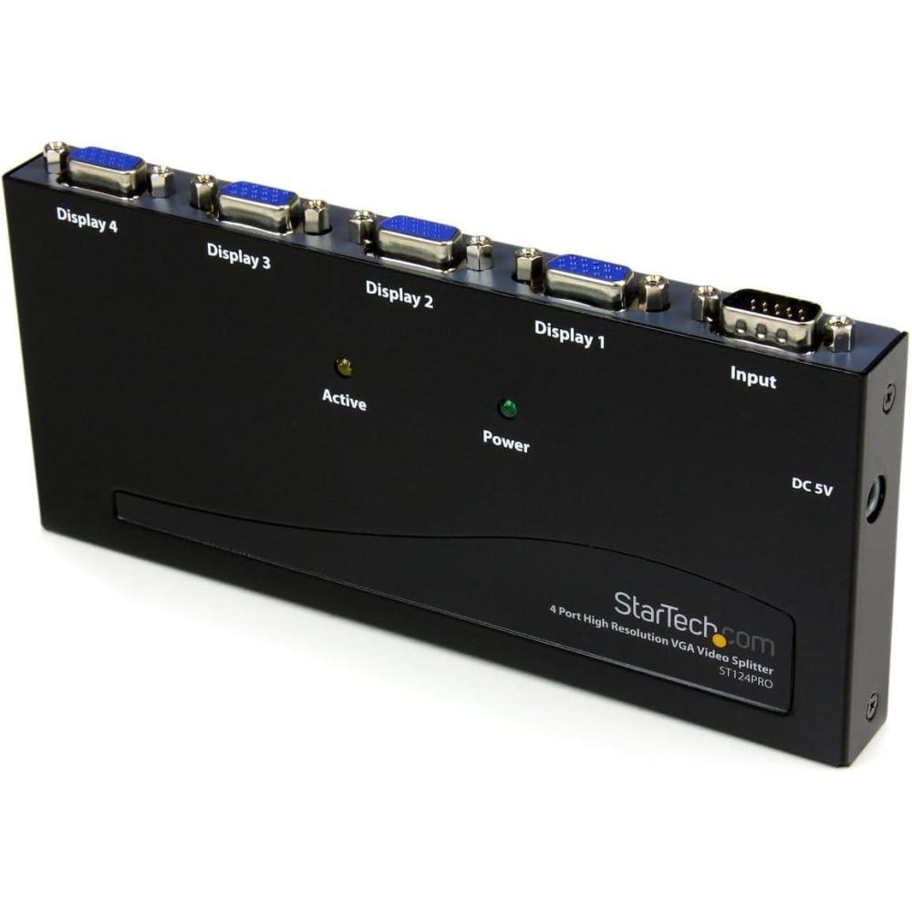 imageStarTechcom 2 Port VGA Video Splitter  USB Powered
